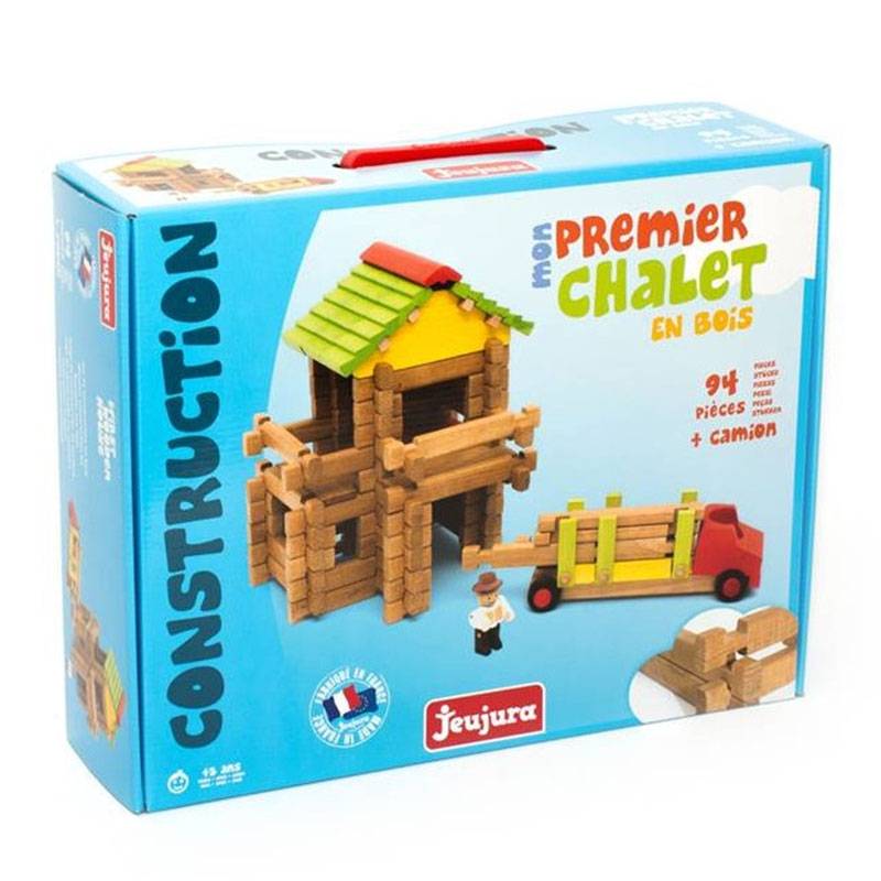 chalet en bois jouet