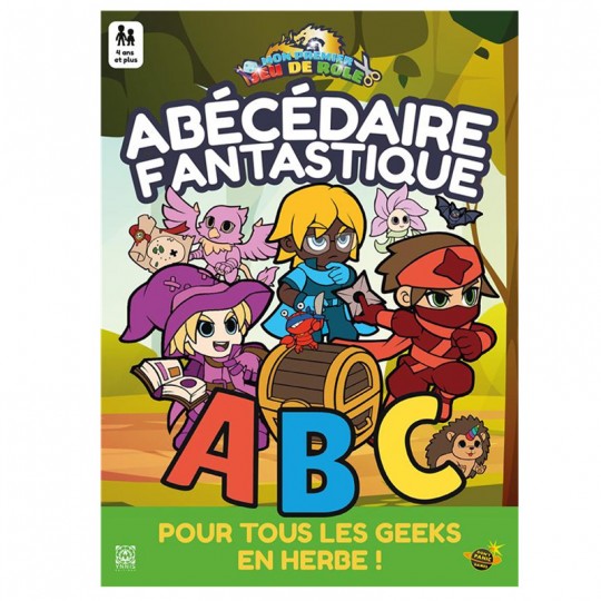 Mon Premier Jeu de Role Une Aventure à Colorier -  L'Abécédaire Fantastique Ynnis éditions - 1