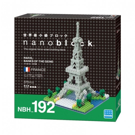 Tour Eiffel rives de la Seine à Paris V2 - Sights series NANOBLOCK NANOBLOCK - 1