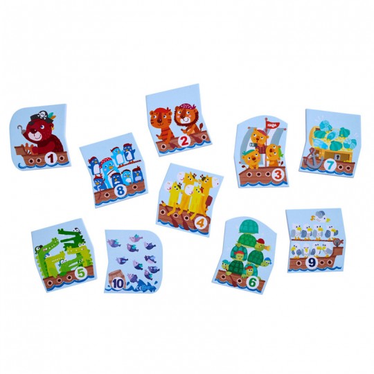 Jouets pour le bain Puzzles les chiffres - Haba Haba - 1