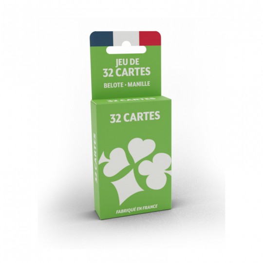 Jeu de belote et manille 32 cartes Ecopack - Ducale Ducale - 1