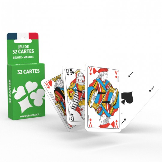 Jeu de belote et manille 32 cartes Ecopack - Ducale Ducale - 2