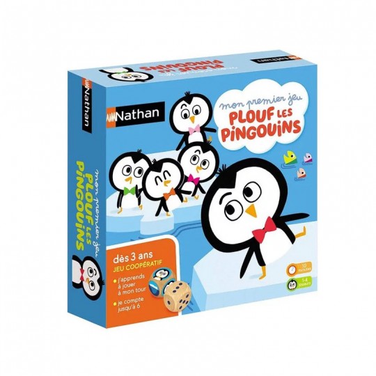 Mon premier jeu Plouf les pingouins - Nathan Nathan - 1