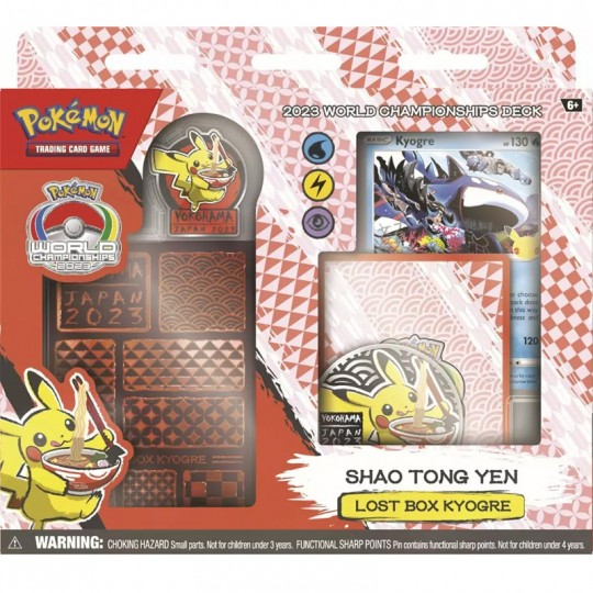 Pokémon : Deck des championnats du monde 2023 Shao Tong Yen : Lost Box Kyogre Pokémon - 1
