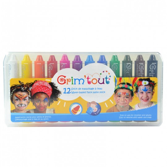 Coffret de 12 sticks maquillage GRIMTOUT Grim'Tout - 1