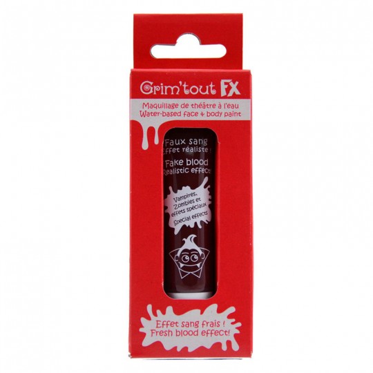 GRIMTOUT Tube de faux sang maquillages Grim'Tout - 2