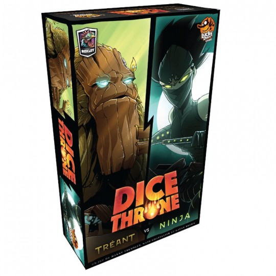 Dice Throne S1 - Tréant Vs Ninja Lucky Duck Games - 1