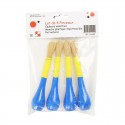 Lot de 4 pinceaux Manche Boule - Oz International OZ International - 1 Lot de 4 pinceaux Manche Boule - Oz International OZ International - 1