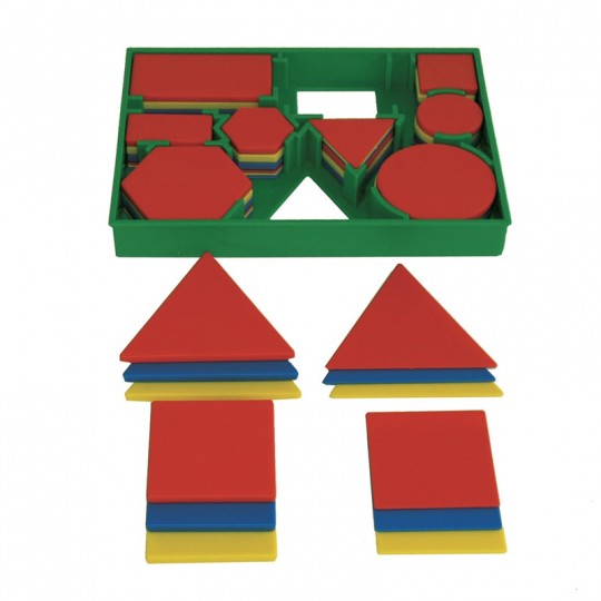 Kiddicraft - Boîte de blocs logiques Kiddicraft - 1