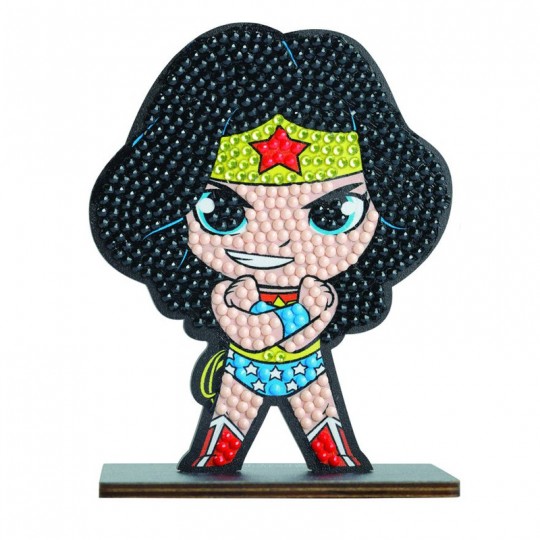 CRYSTAL ART Figurine à diamanter Wonderwoman Crystal Art - 1