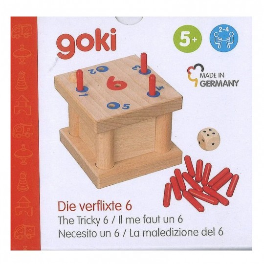 Jeu de plateau, Il me faut un 6 ! - Goki Goki - 2