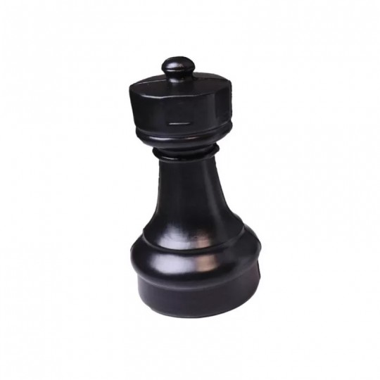 Tour Noir à l'unité pour Echecs géant 60 cm Uber Games - 1