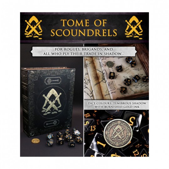 Livres à Dès - Tome of Scoundrels (Rogue) Artefact Games - 1