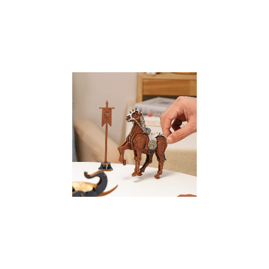 Cheval de Guerre - Puzzle 3D en bois Rokr Rokr - 6