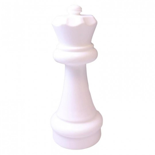 Reine Blanche à l'unité pour Echecs géant 60 cm Rolly Toys - 1