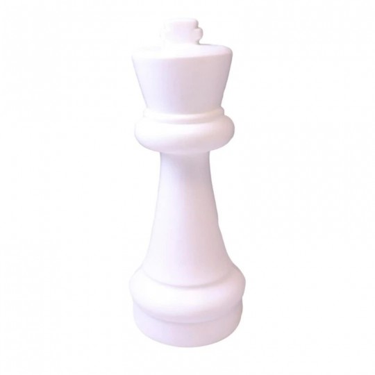 Roi Blanc à l'unité pour Echecs géant 60 cm Rolly Toys - 1