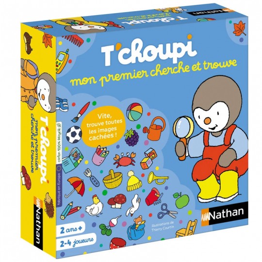 T'choupi : mon premier cherche et trouve - Nathan Dujardin - 1