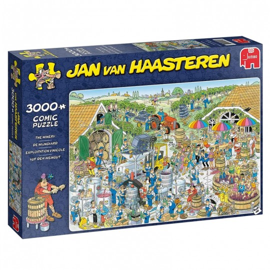 Puzzle The Winery Jan van Haasteren 3000 pcs - Jumbo Dujardin - 1