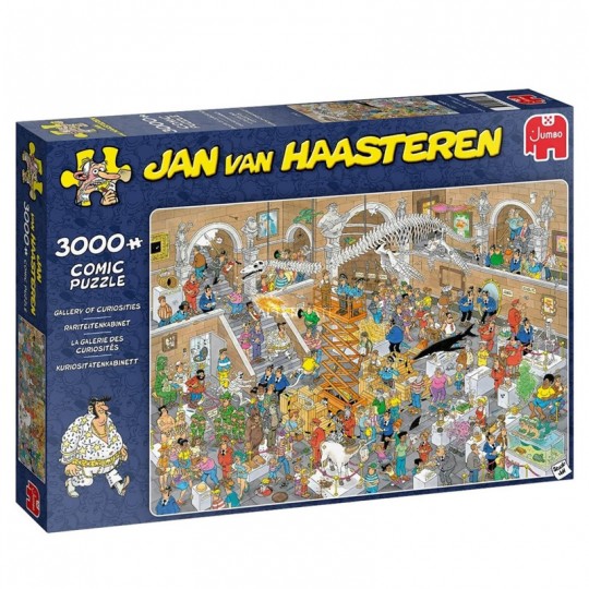 Puzzle Gallery of Curiosities Jan van Haasteren 3000 pcs - Jumbo Dujardin - 1
