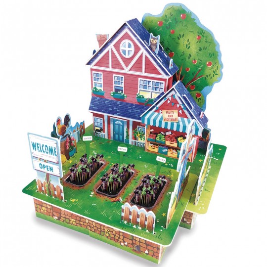 3D Dream Gardens 2in1 Potager - Educa Educa - 2