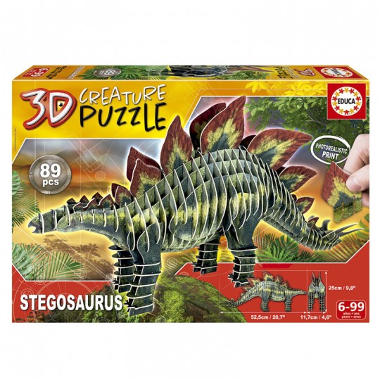 Stegosaurus 3D Creature Puzzle Educa - 1