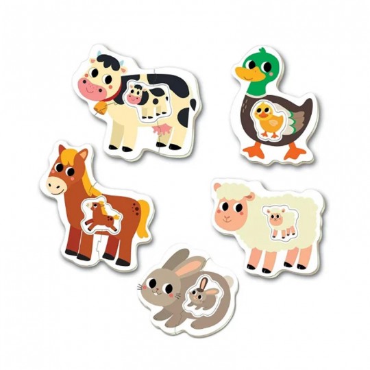 Baby Puzzles La Ferme Educa - 1