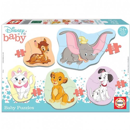 Baby Puzzles Disney Animals 2 - Educa Educa - 2