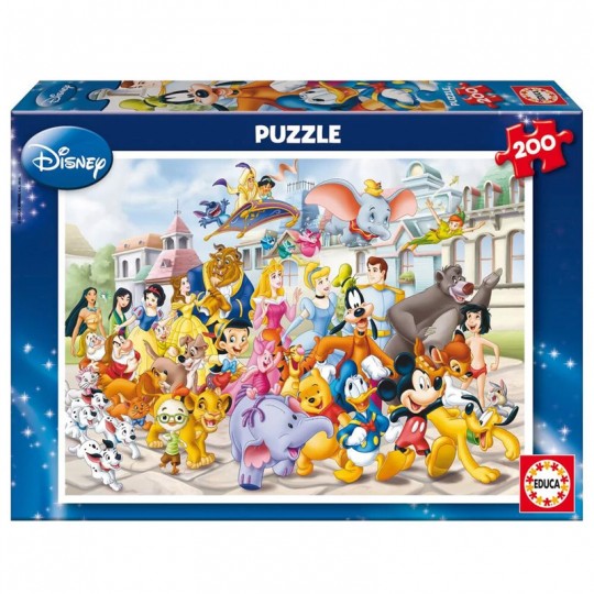 Puzzle 200 pcs Défilé de Disney Educa - 1