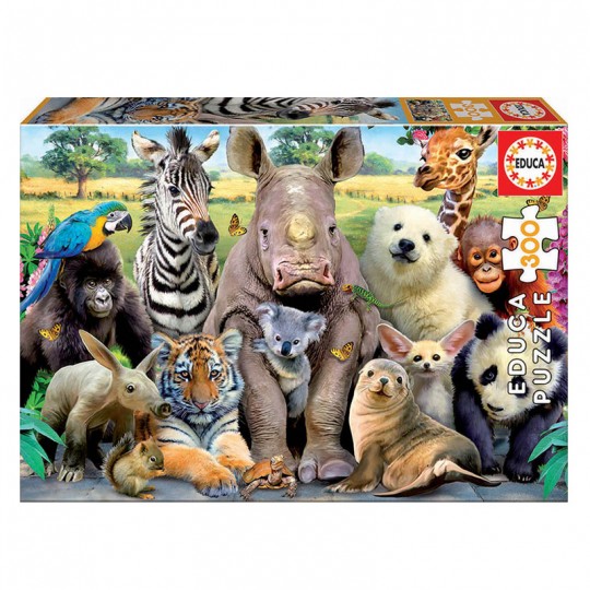 Puzzle 300 pcs Photo de classe Educa - 1