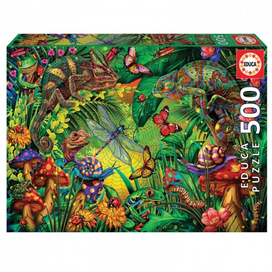 Puzzle 500 pcs Forêt Colorée - Educa Educa - 1