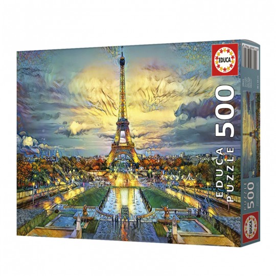 Puzzle 500 pcs Tour Eiffel - Educa Educa - 1