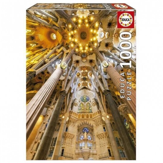 Puzzle 1000 pcs Intérieur de La Sagrada Familia - Educa Educa - 1