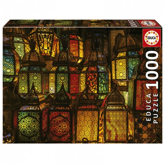 Puzzle 1000 pcs Collage de Lanternes - Educa Educa - 1