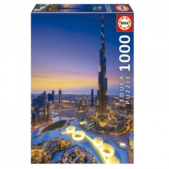 Puzzle 1000 pcs Burj Khalifa, Émirats Arabes Unis - Educa Educa - 1