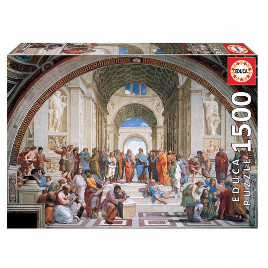 Puzzle 1500 pcs École Athènes, Raphael - Educa Educa - 1