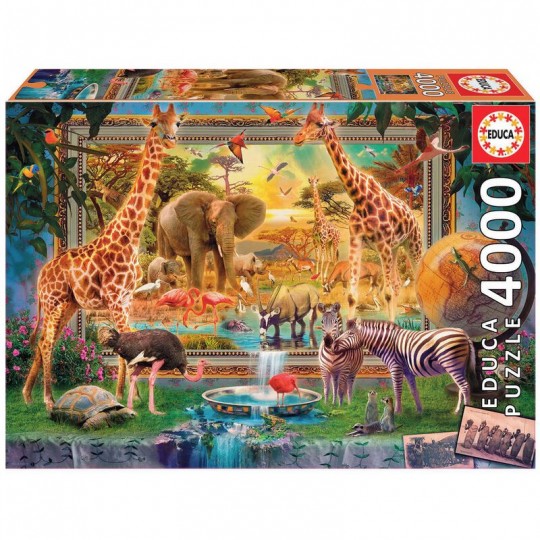 Puzzle 4000 pcs De Retour De La Savane - Educa Educa - 1