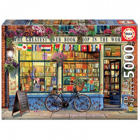 Puzzle 5000 pcs La meilleure librairie du monde - Educa Educa - 1