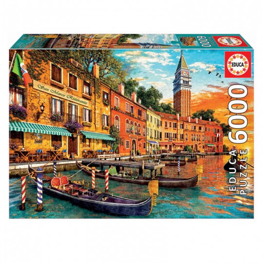 Puzzle 6000 pcs San Marco Sunset - Educa Educa - 1