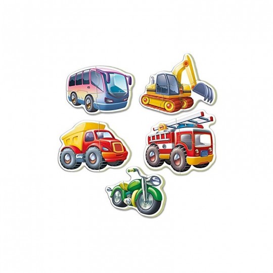 Coffret de 5 Baby Puzzles Véhicules - Educa Educa - 1