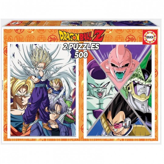 Puzzles 2x500 pcs Dragon Ball Educa - 2