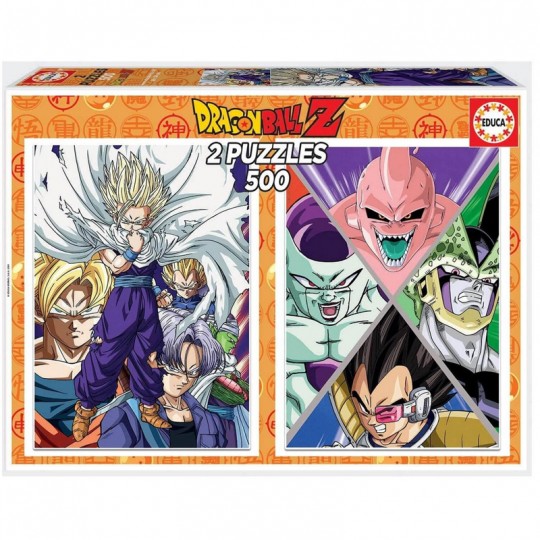 Puzzles 2x500 pcs Dragon Ball Educa - 1