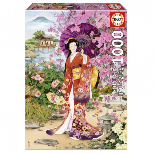 Puzzle 1000 pcs Teien, Haruyo Morita - Educa Educa - 1