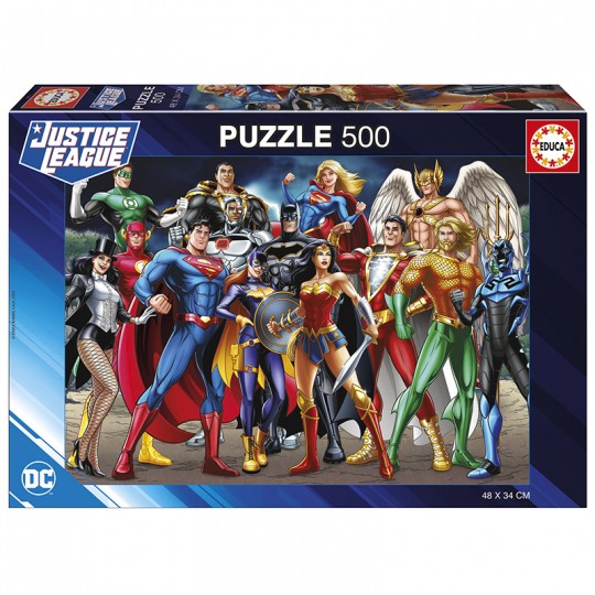 Puzzle 500 pcs Justice League DC Comics - Educa Educa - 2