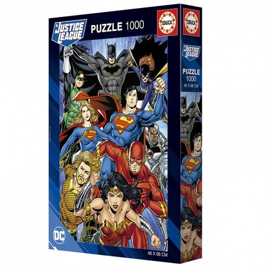 Puzzle 1000 pcs Justice League DC Comics - Educa Educa - 1