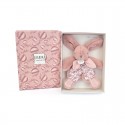DOUDOU lapin rose poudré : Doudou plat 18 cm - Doudou et Compagnie Doudou et compagnie - 1 DOUDOU lapin rose poudré : Doudou plat 18 cm - Doudou et Compagnie Doudou et compagnie - 1