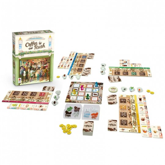 Coffee Rush Korea Board Games - 2