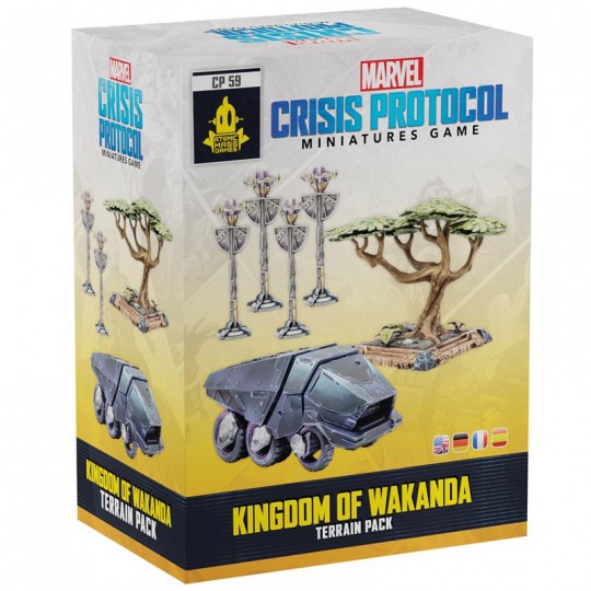 Marvel Crisis Protocol - Kingdom of Wakanda Terrain Pack Atomic Mass Games - 1