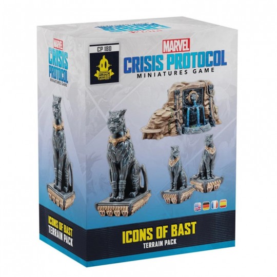 Marvel Crisis Protocol - Icons of Bast Terrain Pack Atomic Mass Games - 1