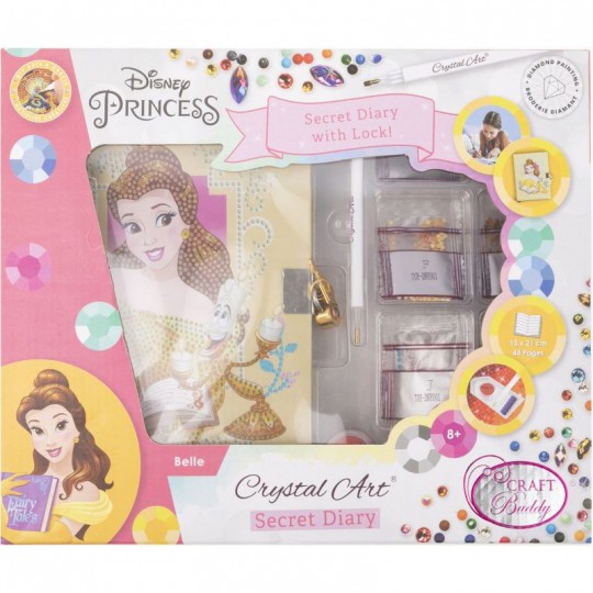 CRYSTAL ART Carnet secret Belle Crystal Art - 1