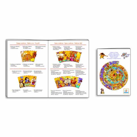 DJECO Puzzle Story 350 Pices + Booklet and Poster